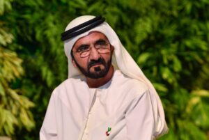 A picture of Sheikh Mohammed bin Rashid Al Maktoum