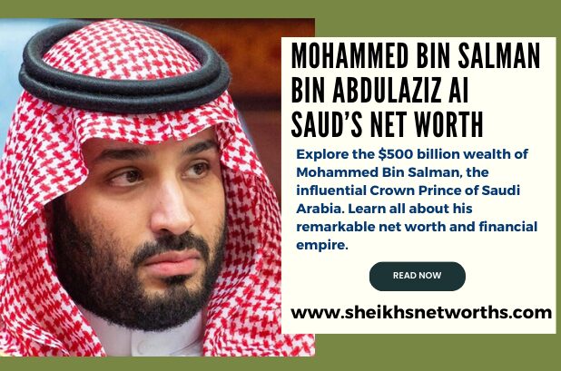 An Infographic Showing Mohammed Bin Salman Bin Abdulaziz Al Saud’s Net Worth