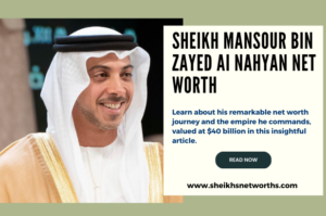 An Infographic Showing Sheikh Mansour bin Zayed Al Nahyan Net Worth