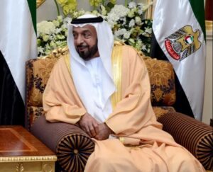 A picture of Sheikh Khalifa bin Zayed Al Nahyan